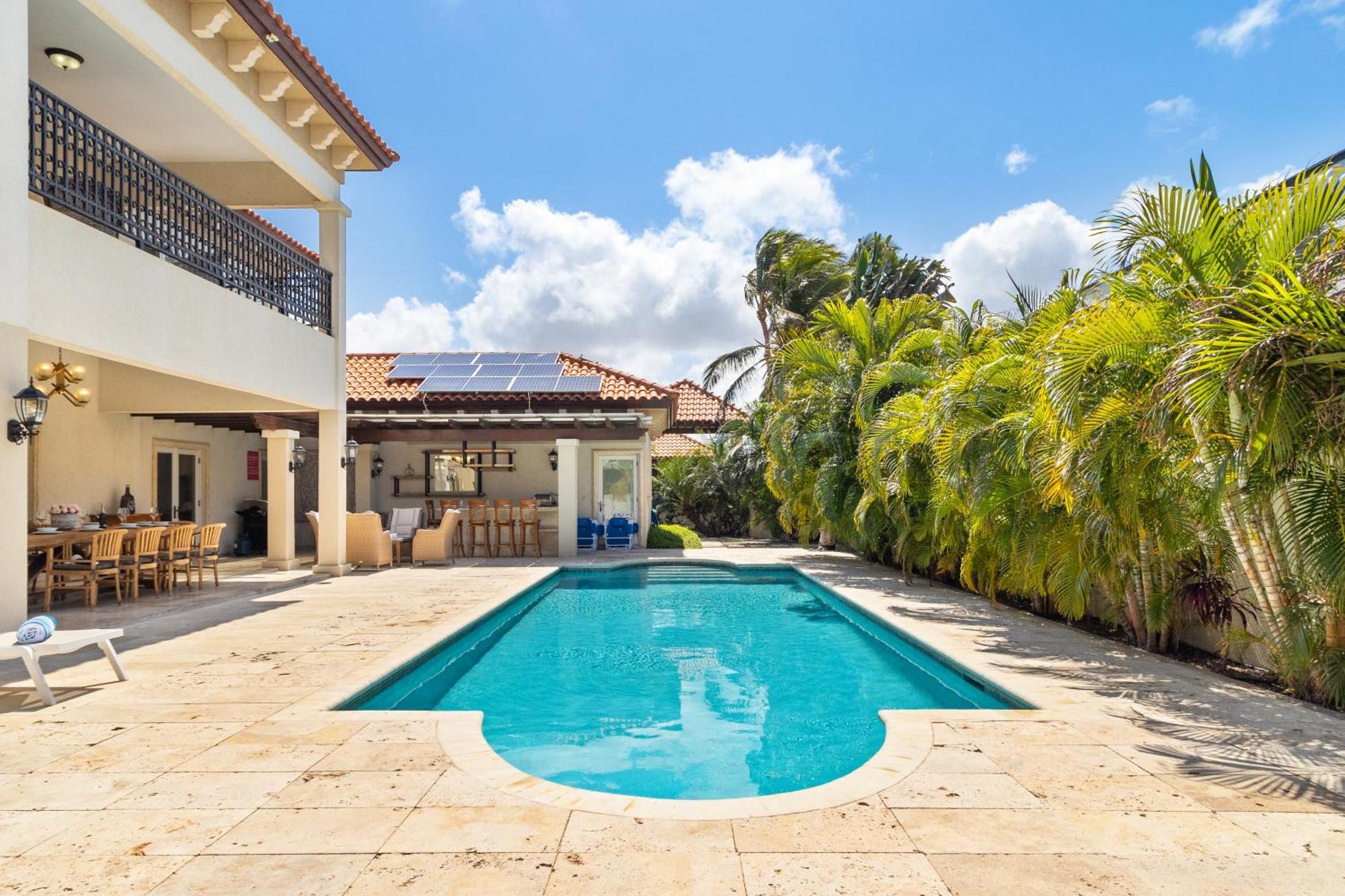 Upscale Ocean View Villa With Pool Outdoor Kitchen Palm Beach Exterior photo