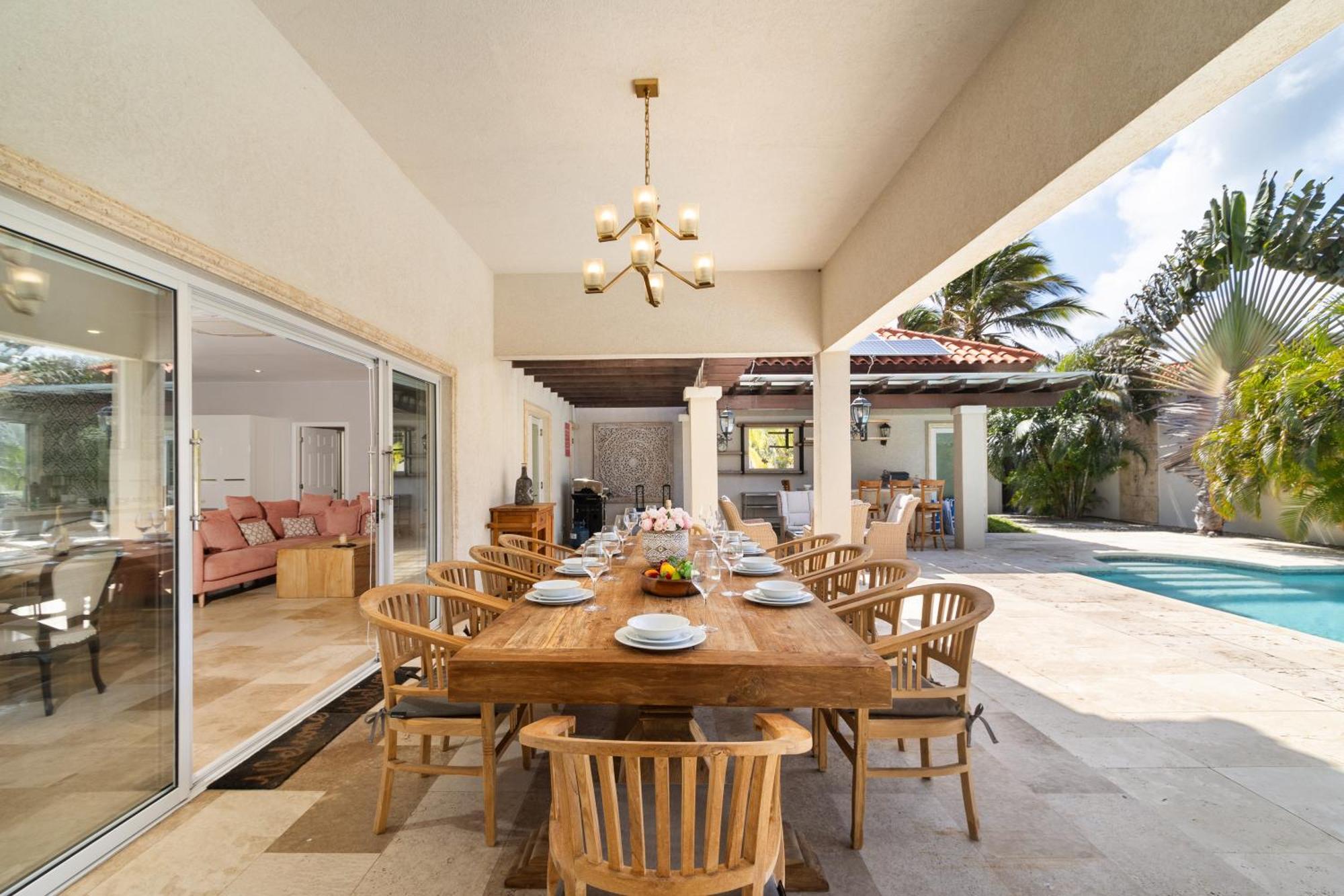 Upscale Ocean View Villa With Pool Outdoor Kitchen Palm Beach Exterior photo