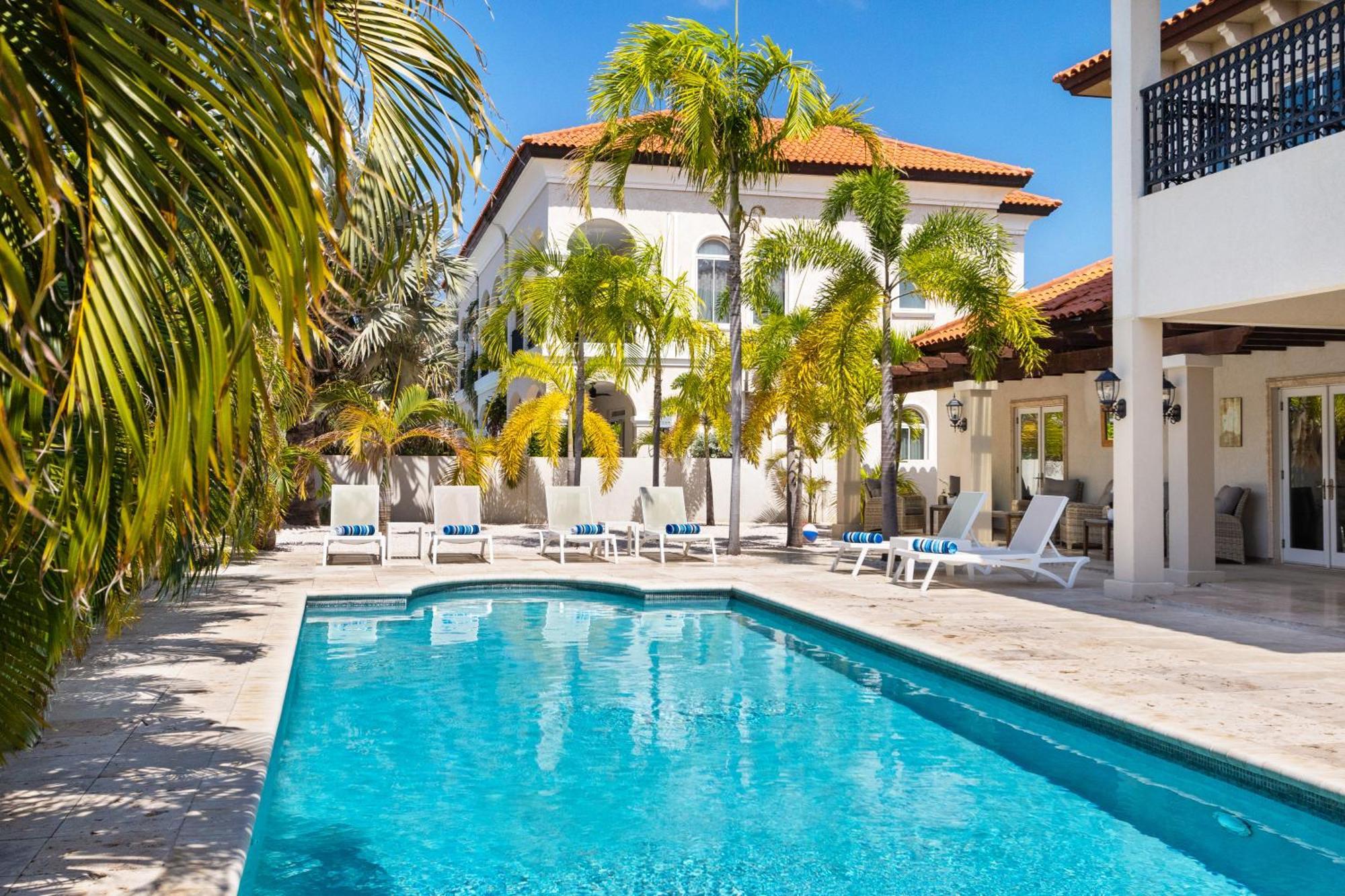 Upscale Ocean View Villa With Pool Outdoor Kitchen Palm Beach Exterior photo